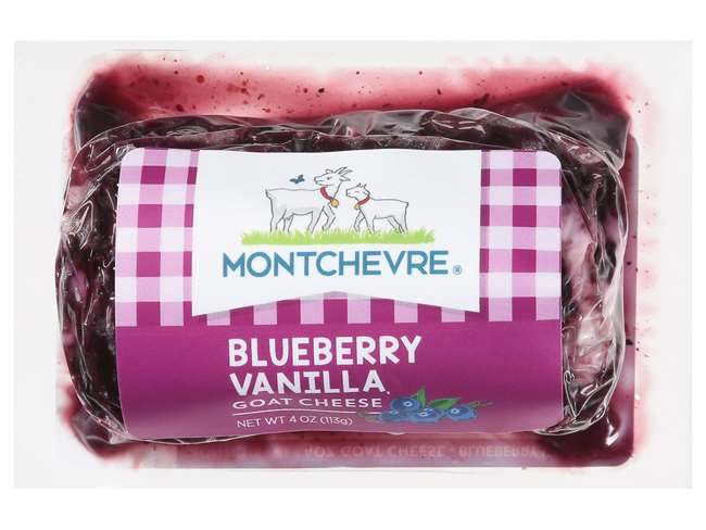 Blueberry Vanilla Goat Cheese